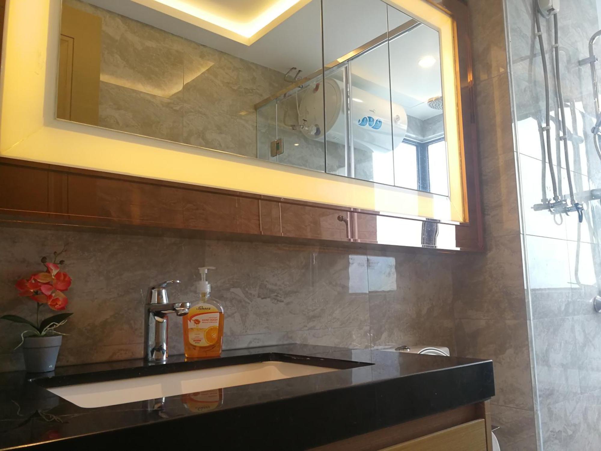 Jb City Ciq-R&F Shopping Mall Apartment Johor Bahru Habitación foto